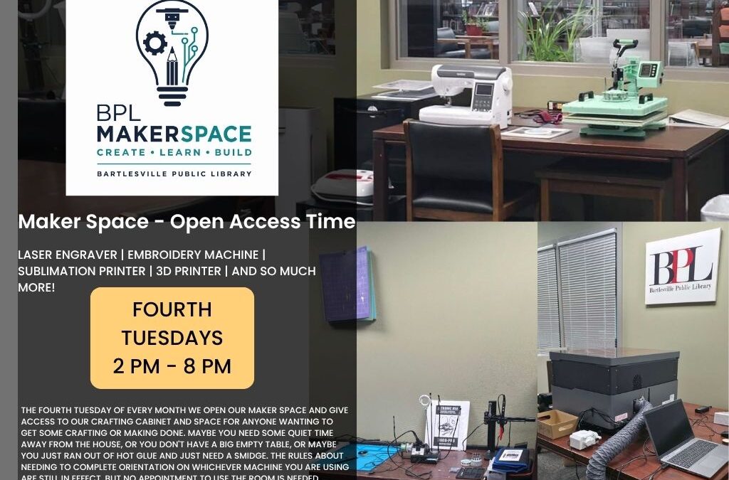 Maker Space – Open Access Time