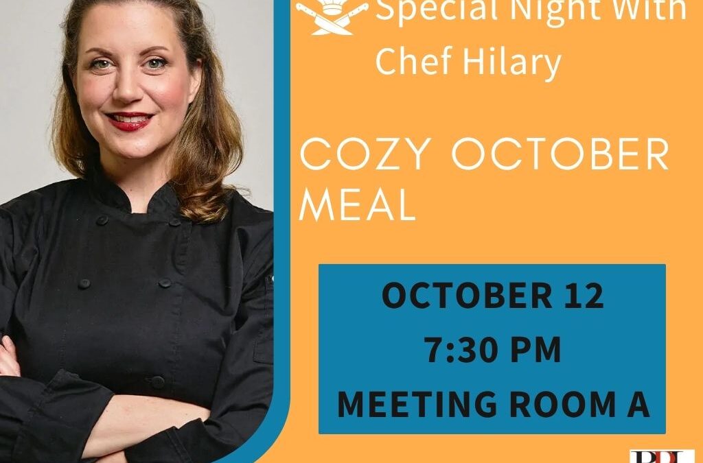 Special Night with Chef Hilary