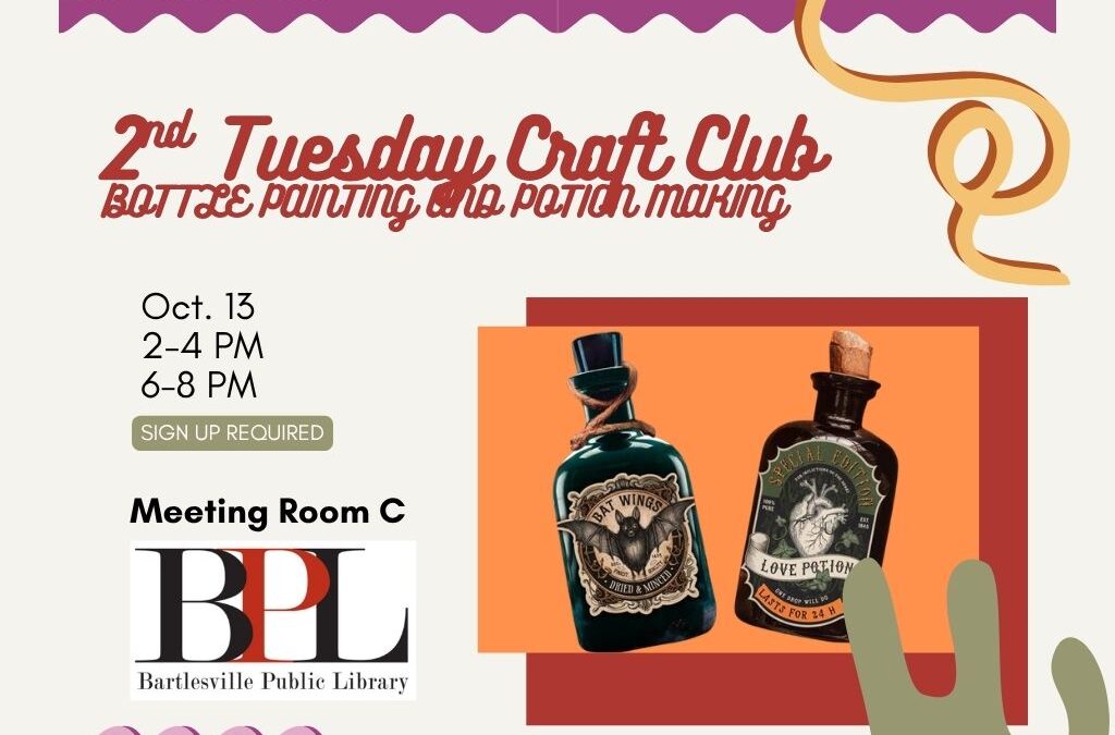 2nd Tuesday Craft Club Signup